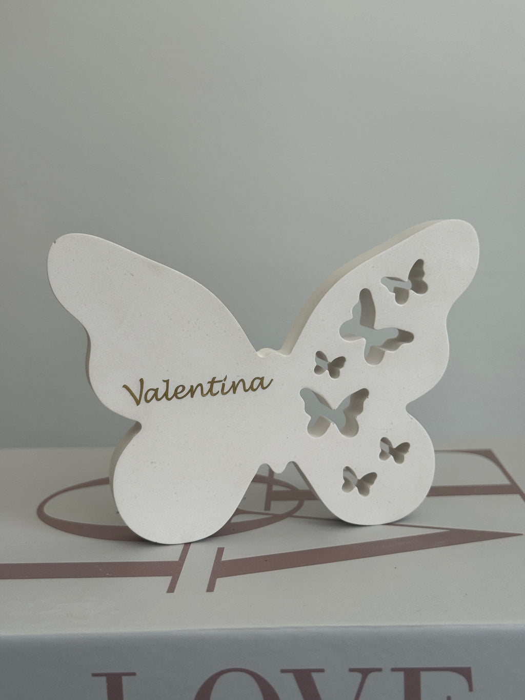 Borboleta Personalizada Gesso Perfumado